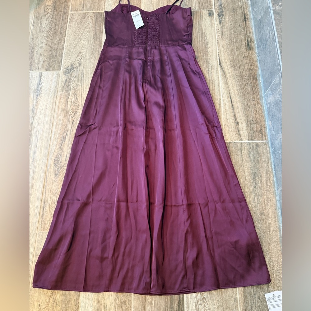 Abercrombie & Fitch A&F Camille Midi dress Small New w Tags